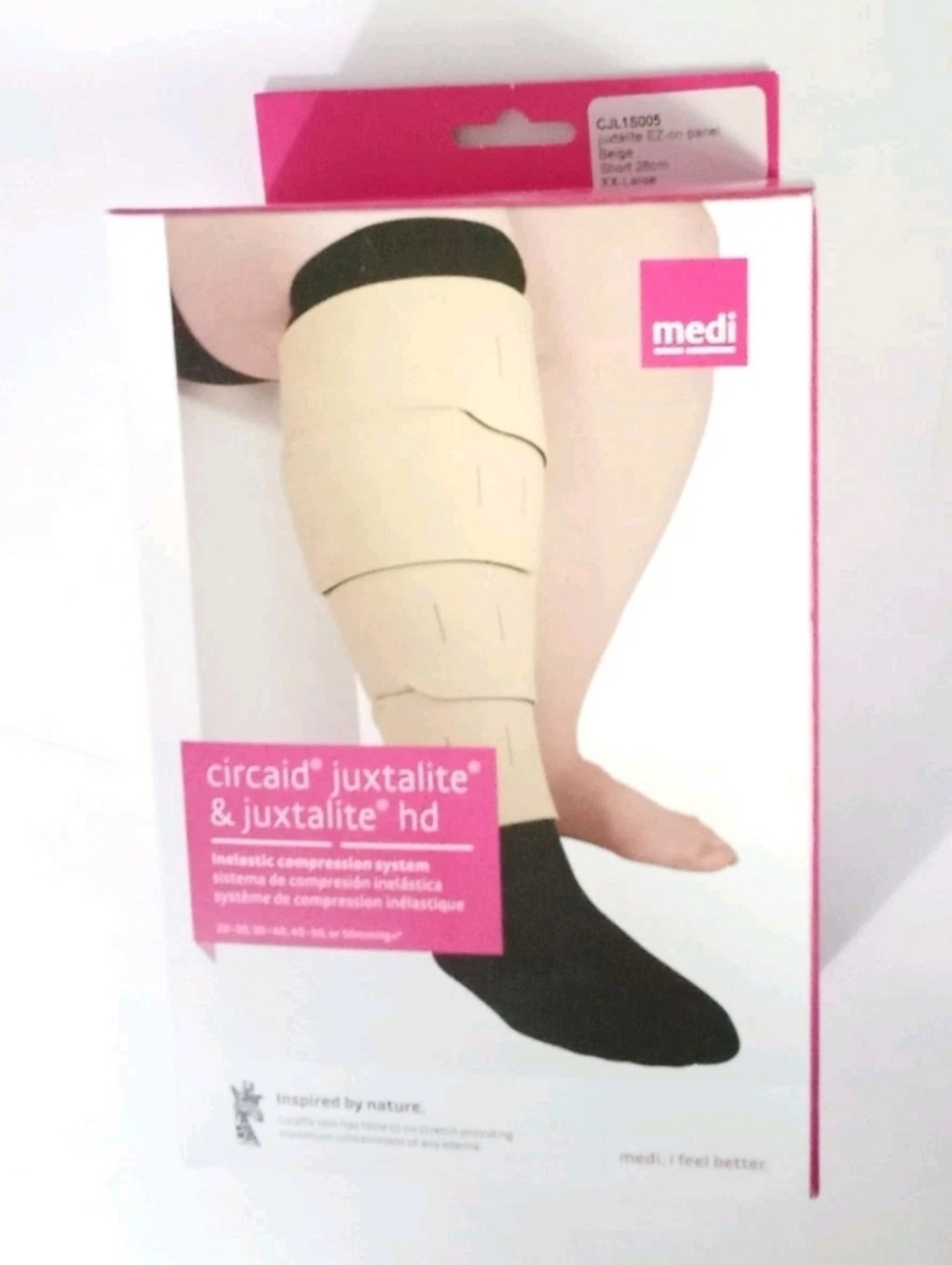 NEW Medi CircAid Juxtalite HD Lower Leg System 20-50 mmHg (XX-Large) SEE PHOTOS